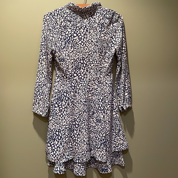 Banana Republic Mini Long Sleeve Dress Size 00 Brand New - Picture 5 of 8